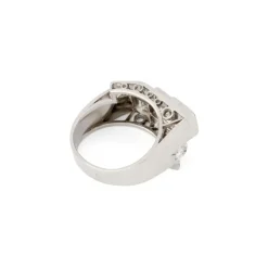 Bague Art Déco Diamants Platine