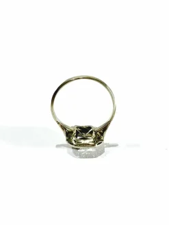 Bague Art Déco Or Blanc et Diamant