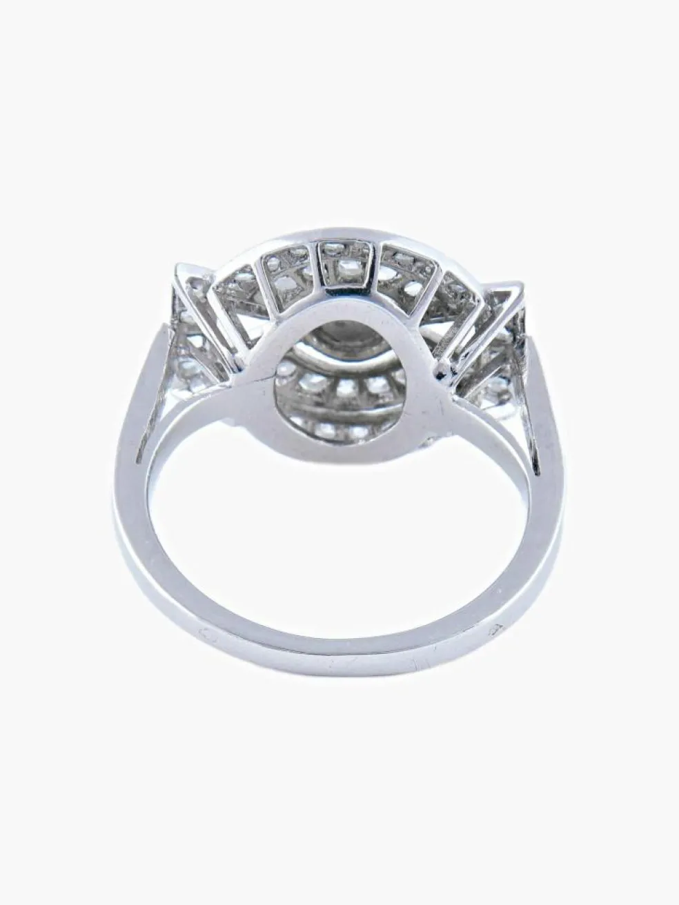 Bague Art Déco Platine vers 1925