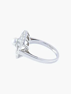 Bague Art Déco Platine vers 1925