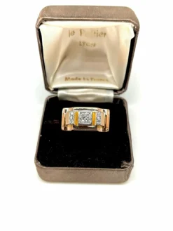 BAGUE ART DECO