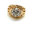 BAGUE ART DECO DIAMANTS