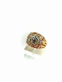 BAGUE ART DECO DIAMANTS