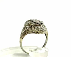 bague Art Nouveau française rare