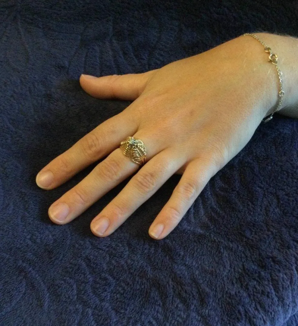 Bague Art Nouveau Or Et Diamant