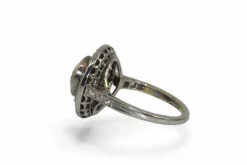 Bague Art-Déco diamants et Rubis