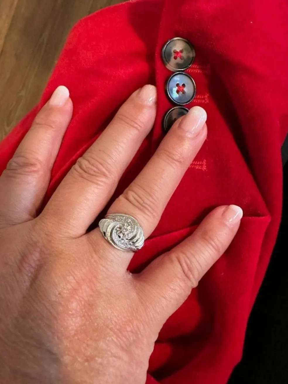 Bague Art-déco Diamants Or