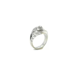 Bague Art-déco Diamants Or