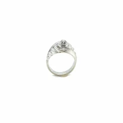Bague Art-déco Diamants Or