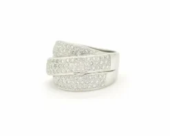 Bague avec diamants 1,40 ct