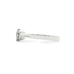 Bague avec rubis 0,26 ct et diamants