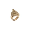 Bague avec sphinx et diamants