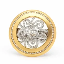 Bague AVENNE en Or Bicolore et Diamants. Tout neuf