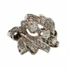 BAGUE BAGUE DESIGN 1940-1945 OR AVEC DIAMANTS