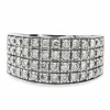 Bague Bague Or blanc Diamant