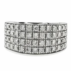 Bague Bague Or blanc Diamant