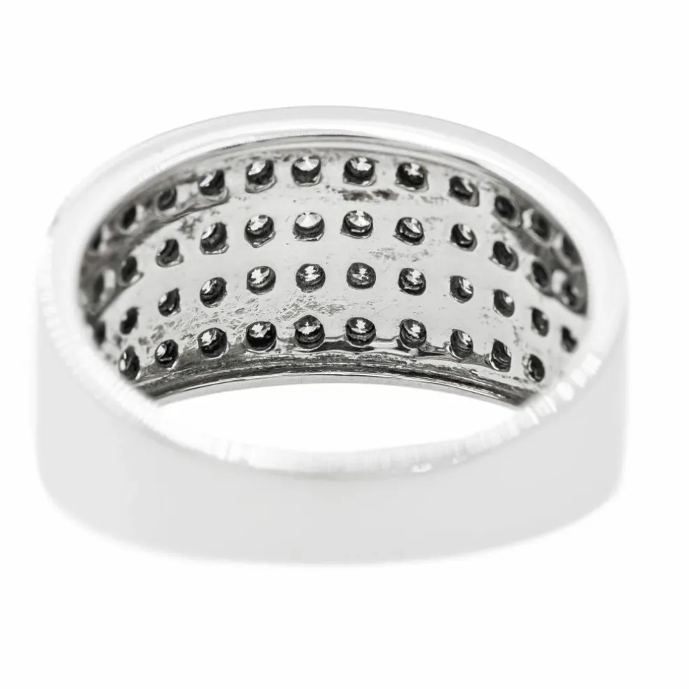 Bague Bague Or blanc Diamant