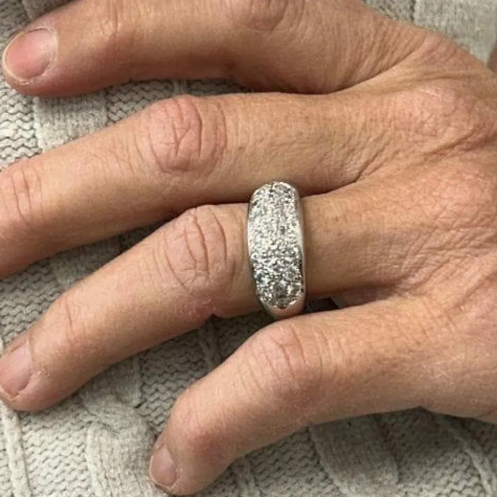Bague bandeau 22 diamants