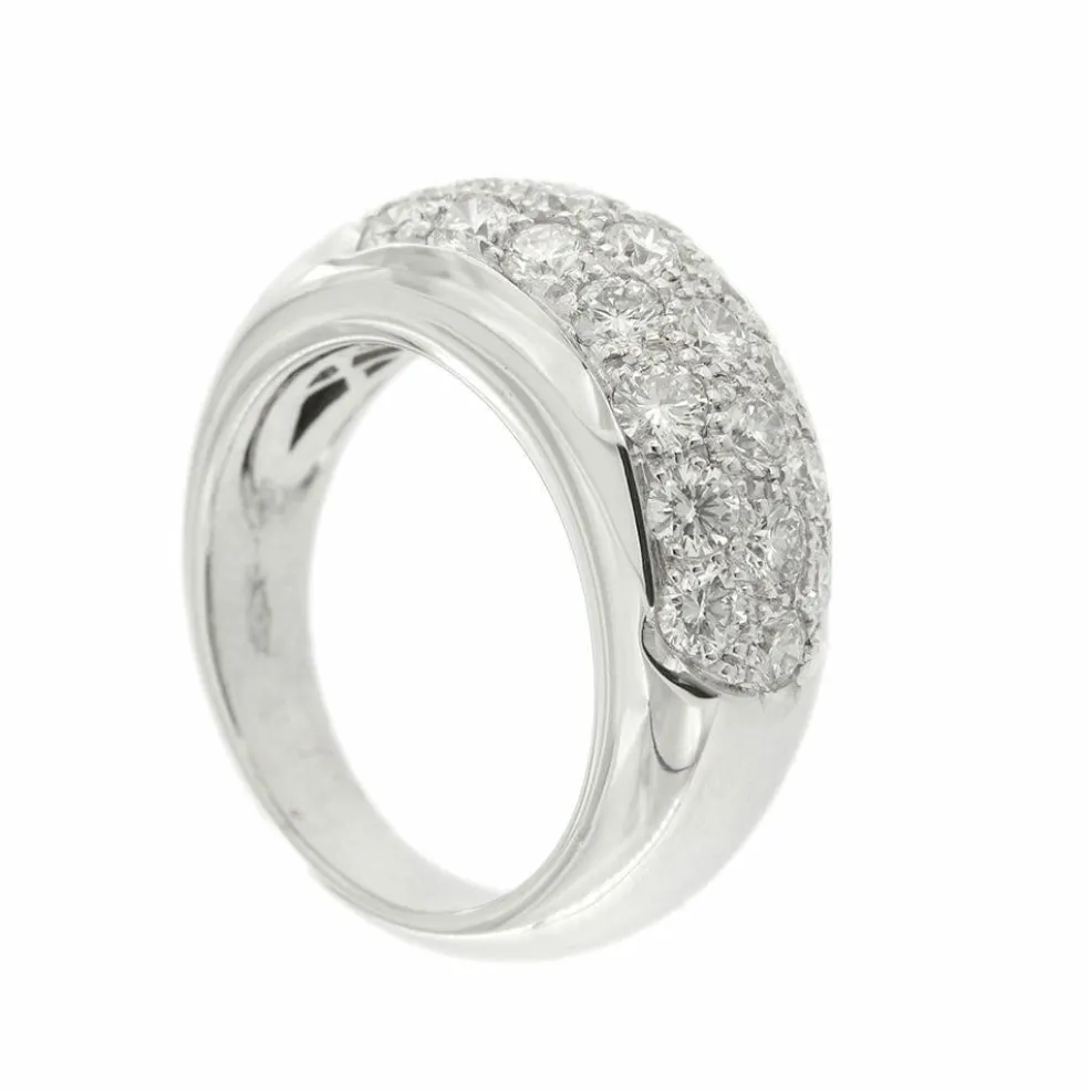 Bague bandeau 22 diamants