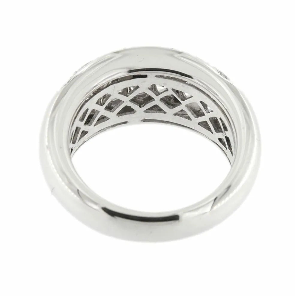 Bague bandeau 22 diamants