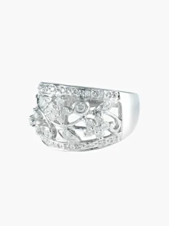 Bague Bandeau Diamants