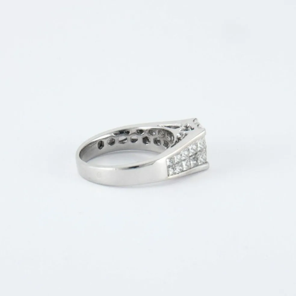 Bague bandeau Diamants