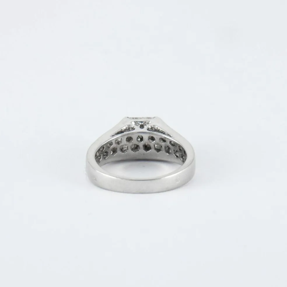 Bague bandeau Diamants