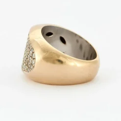 Bague Bandeau Or et Diamants