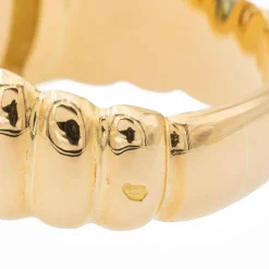 Bague Bandeau Or jaune Topaze