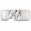 Bague Barro or gris diamants