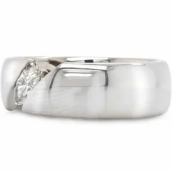 Bague Barro or gris diamants