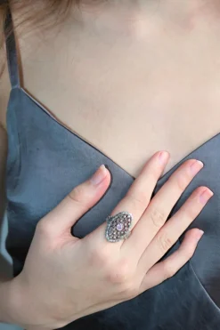 Bague Belle Epoque Résille