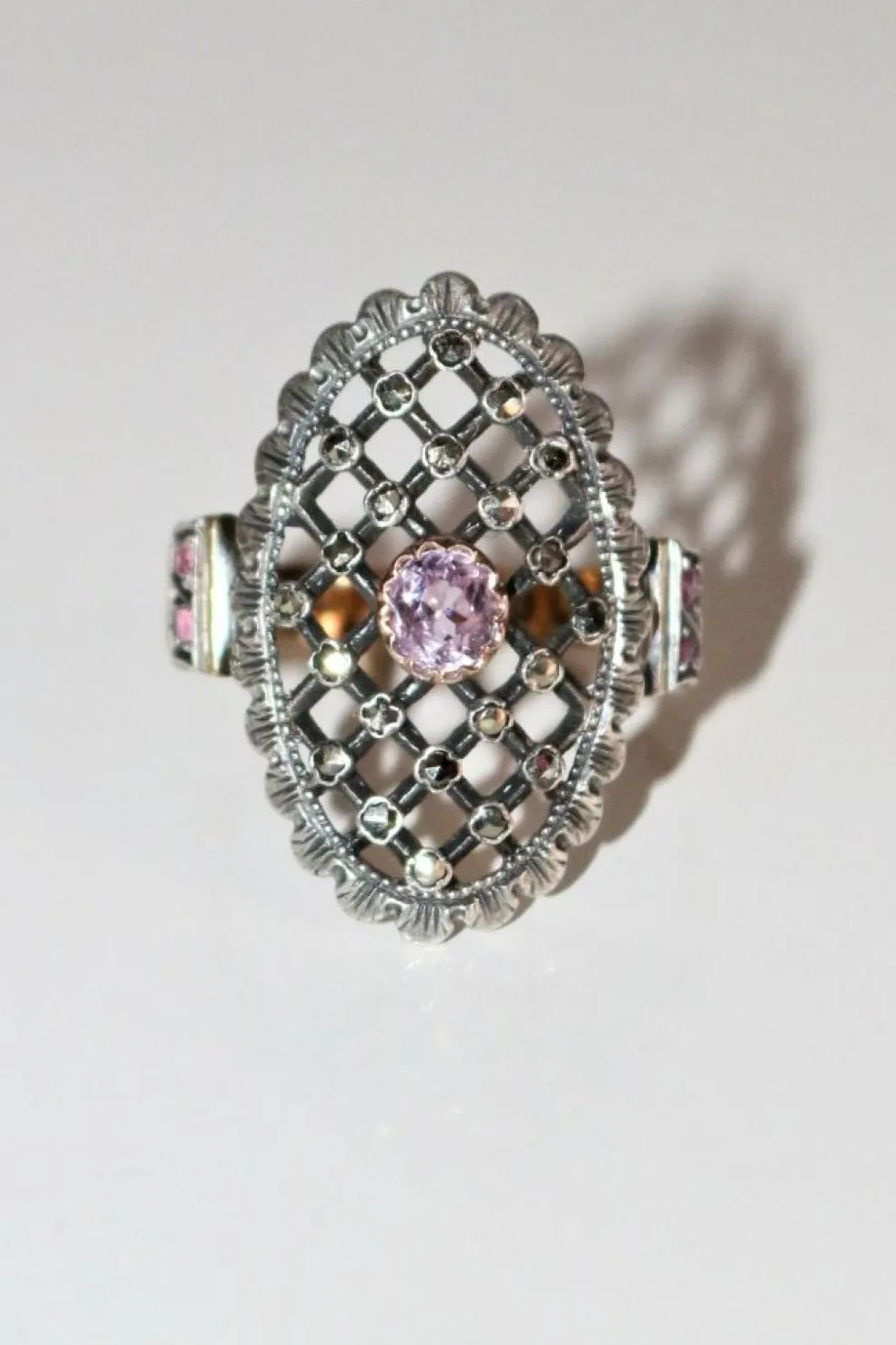 Bague Belle Epoque Résille