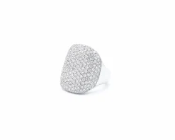 BAGUE BIBIGI EN OR BLANC ET DIAMANTS