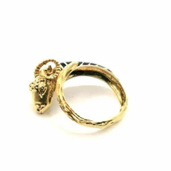 Bague Bélier or jaune