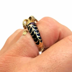 Bague Bélier or jaune