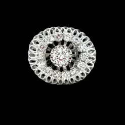 Bague Bombe en Diamant Vintage