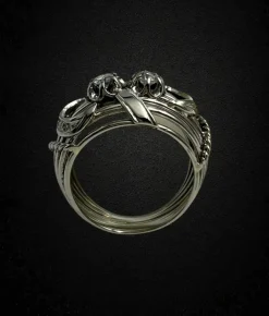 Bague bombée