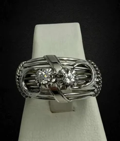 Bague bombée