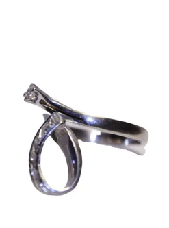 Bague Boucle Diamants