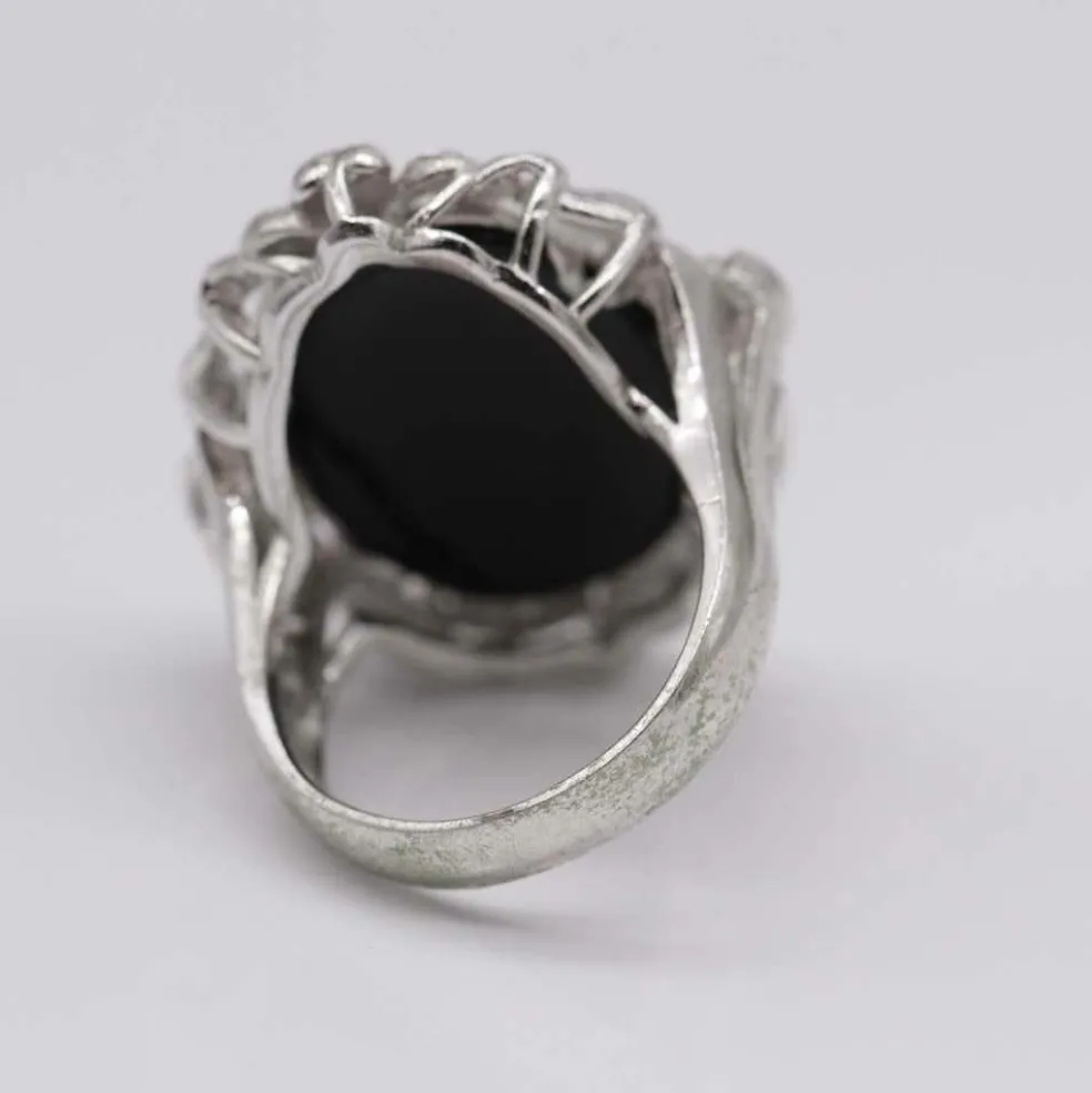 Bague CAMAFEO en or blanc et diamants