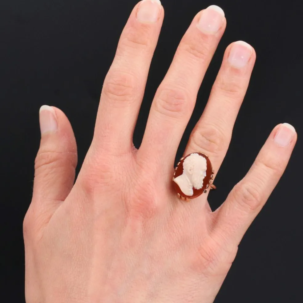 Bague camée ancien de Michaelange