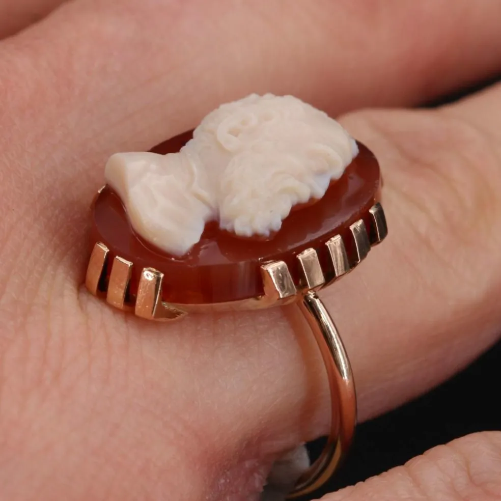 Bague camée ancien de Michaelange