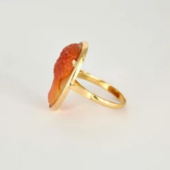 Bague Camée Corail
