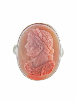 Bague Camée d'Agate, Empereur Romain