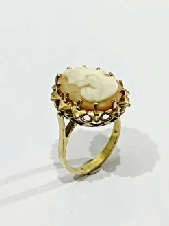 Bague Camée Or Rose