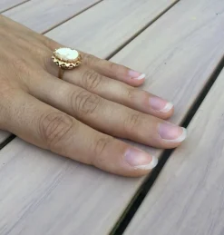 Bague Camée Or Rose