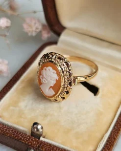 Bague Camée Or rose