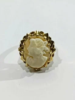 Bague Camée Or Rose