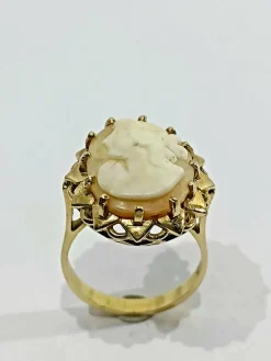 Bague Camée Or Rose